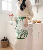 Spring Scallion Apron