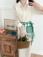 Spring Scallion Apron
