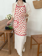 Little Strawberry Bib Apron