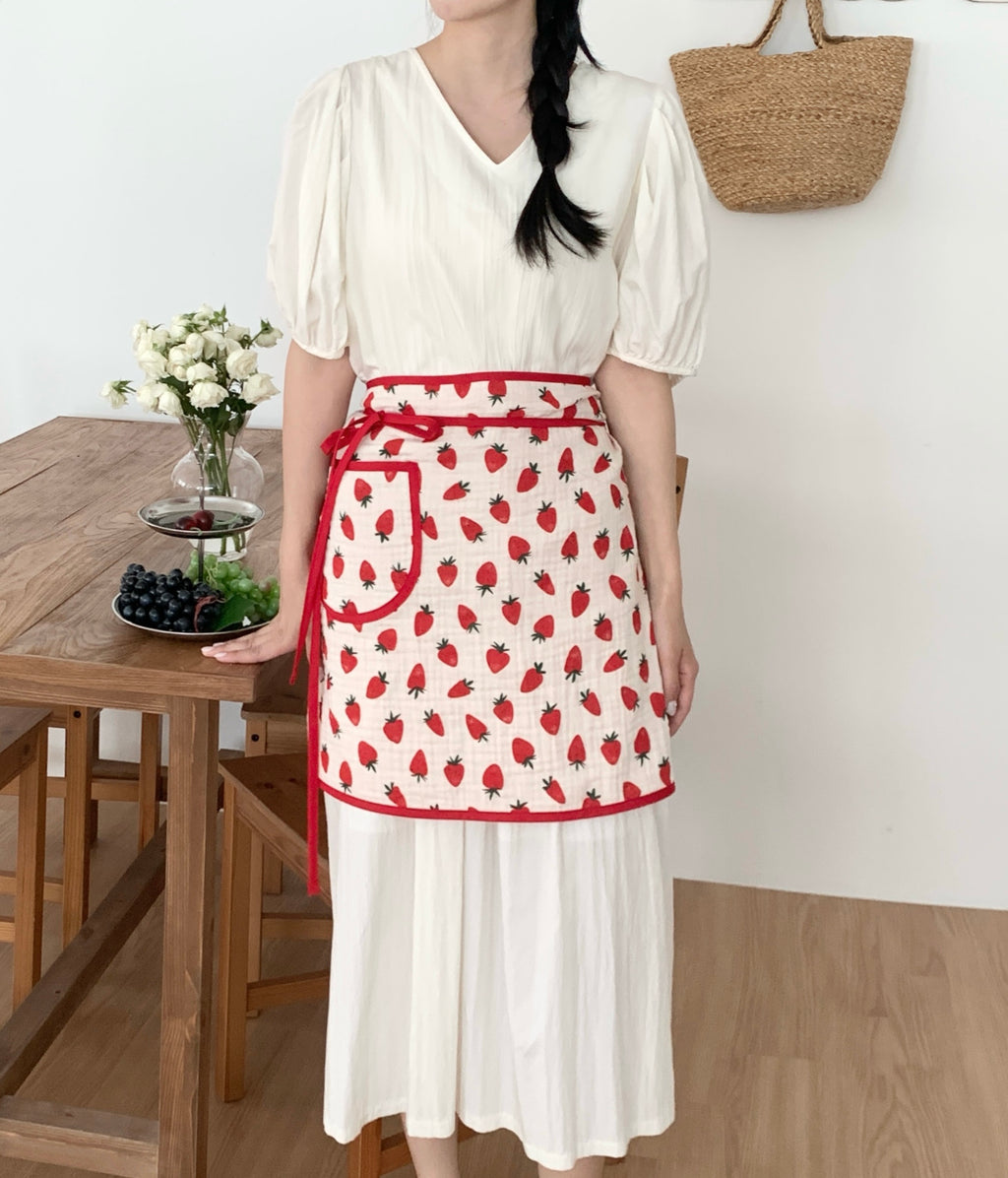 Little Strawberry Apron