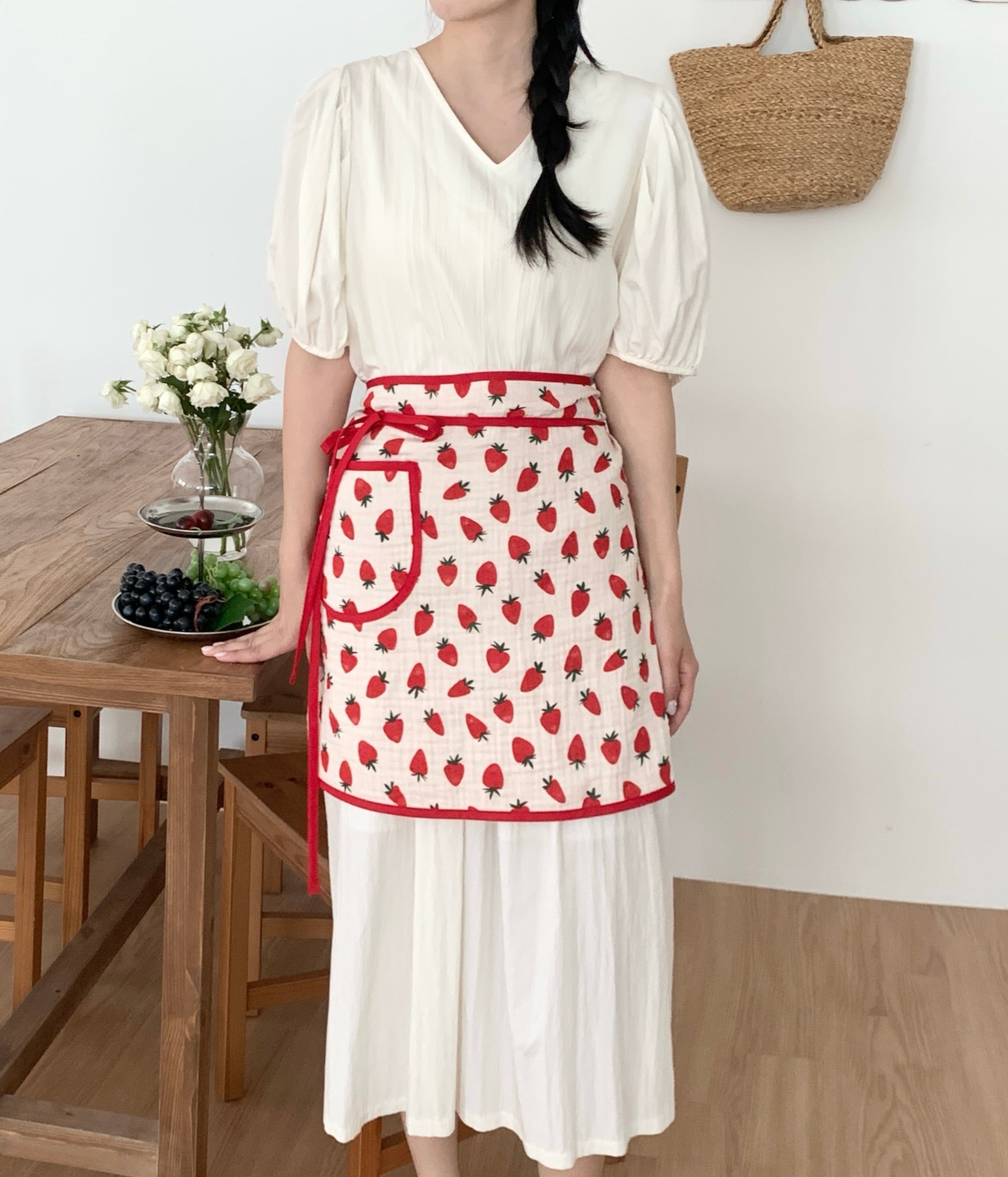 Little Strawberry Apron