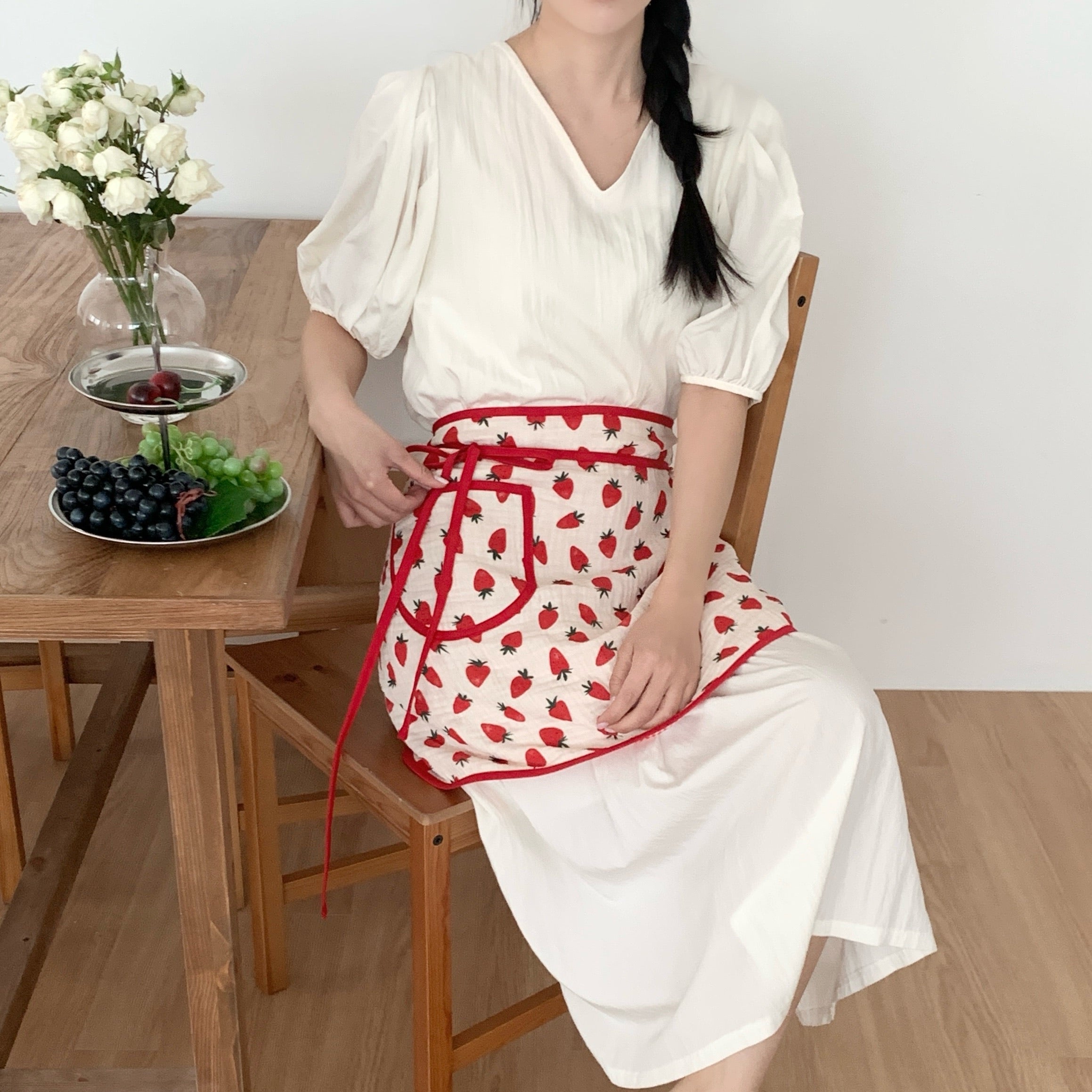Little Strawberry Apron