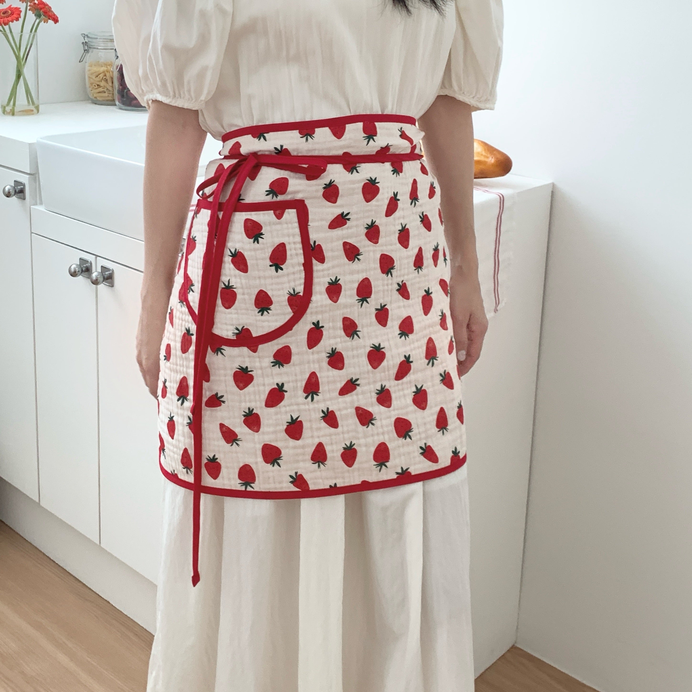 Little Strawberry Apron