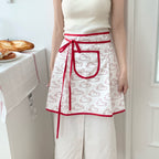 Cloud Bunny Apron:Red