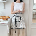 Cloud Bunny Apron:Black