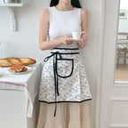 Cloud Bunny Apron:Black