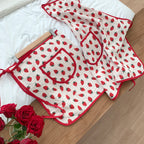 Little Strawberry Bib Apron