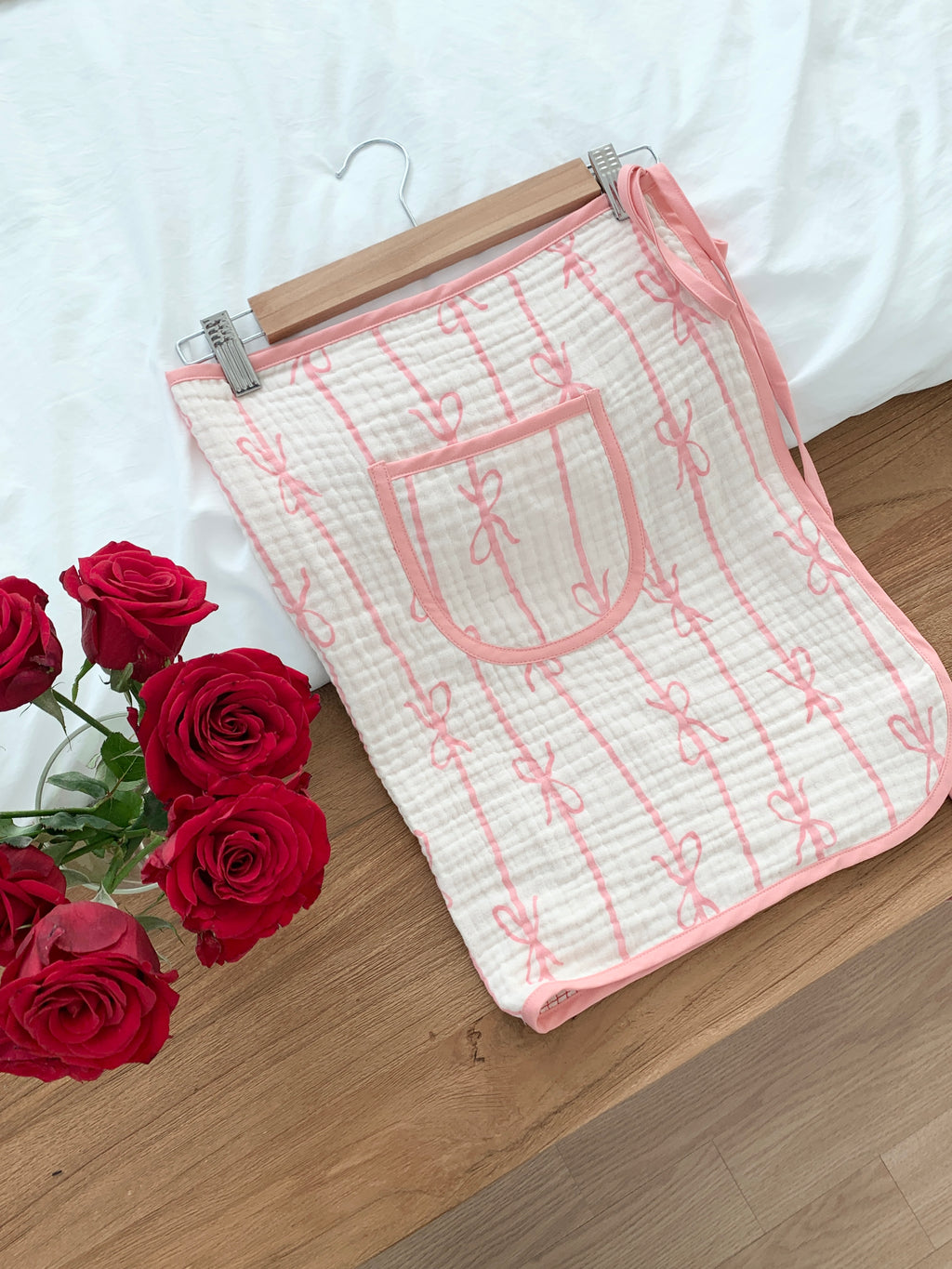 Pink Ribbon Apron