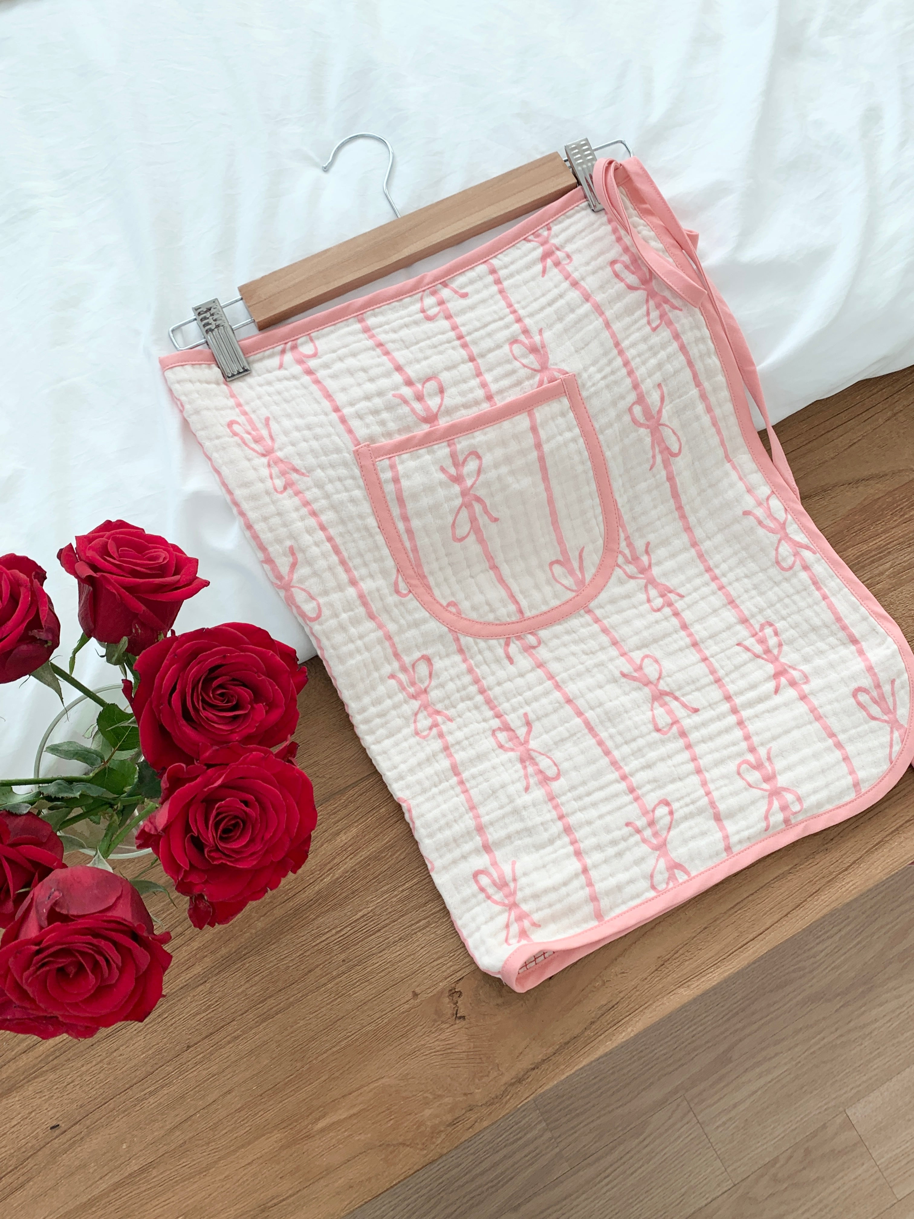 Pink Ribbon Apron