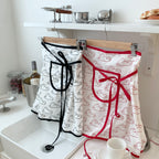 Cloud Bunny Apron:Black