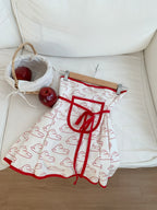 Cloud Bunny Apron:Red